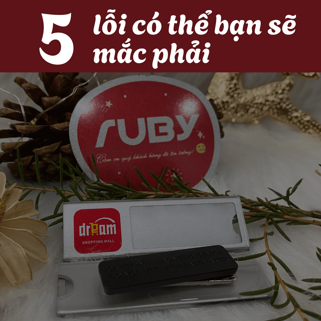 5 Lỗi Thường Gặp Khi Đặt Bảng Tên Theo Yêu Cầu